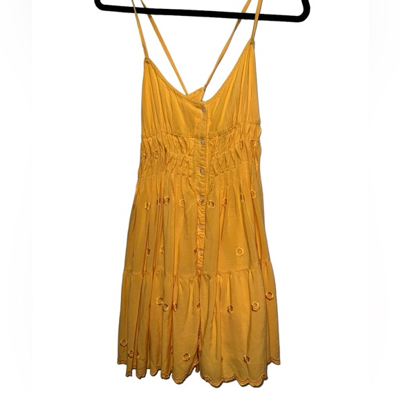 Urban Outfitters Yellow Sundress size Medium - Picture 2 of 7